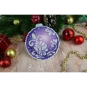 Cross stitch kit "New Year's ball "Amethyst radiance" SR-961