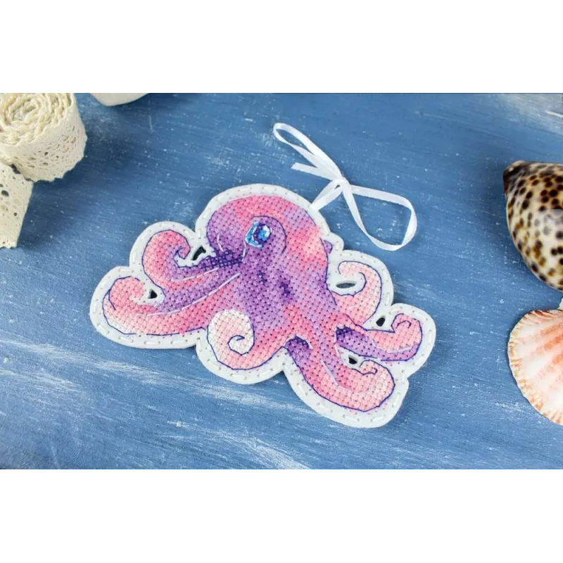 Cross stitch kit "Little octopus" ST-1029