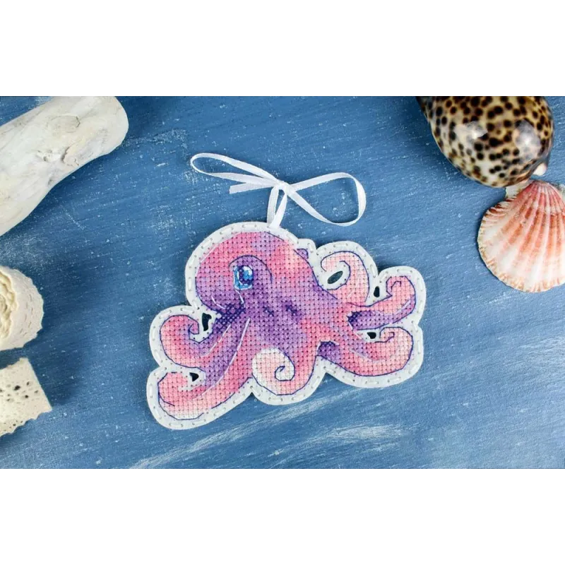 Cross stitch kit "Little octopus" ST-1029