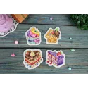 Cross stitch kit "Dessert. Icons. Magnets" ST-1074