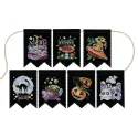 Cross stitch kit "Garland “Witchcraft stories” (7 flags)" ST-1078