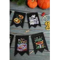 Cross stitch kit "Garland “Witchcraft stories” (7 flags)" ST-1078