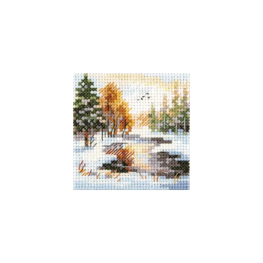 Cross stitch kit "Winter came. In the forest" S0-236