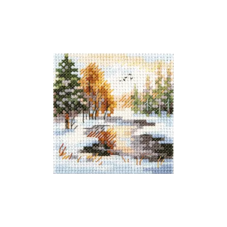 Cross stitch kit "Winter came. In the forest" S0-236