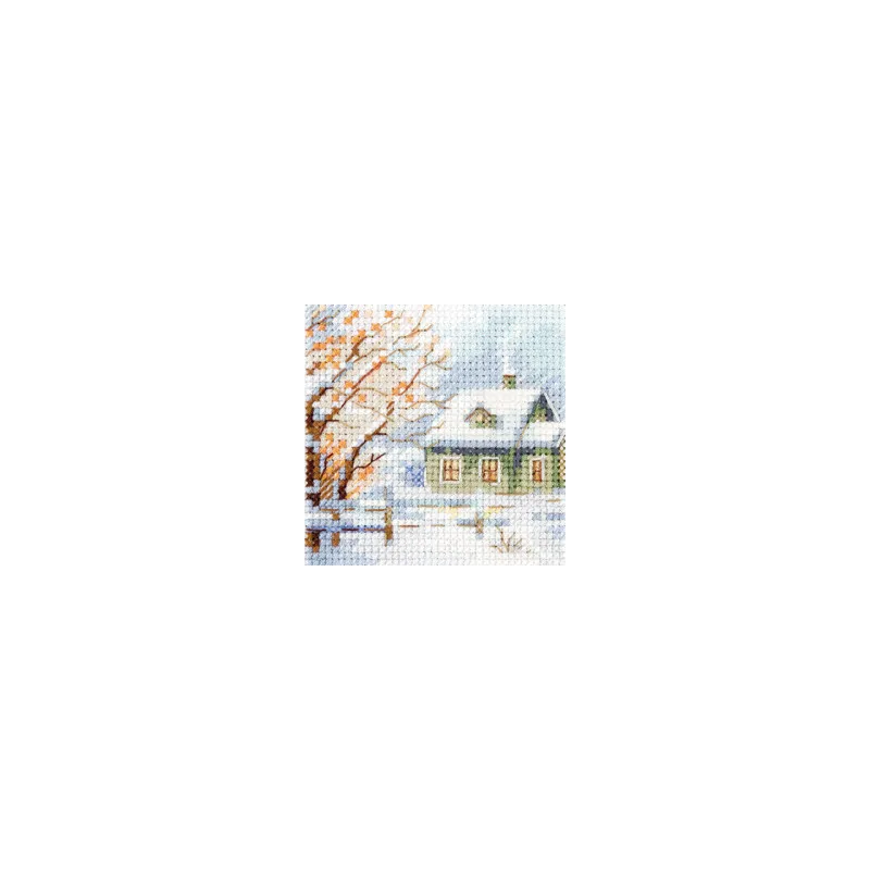 Cross stitch kit "Winter came. Snowy" S0-240