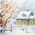 Cross stitch kit "Winter came. Snowy" S0-240