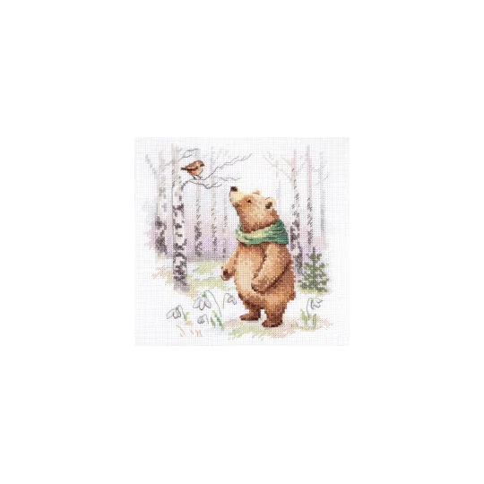 Cross stitch kit "Tales of the forest. Spring came" S0-241