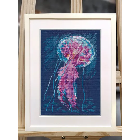 Cross stitch kit "Jellyfish" S1604