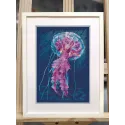 Cross stitch kit "Jellyfish" S1604