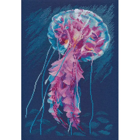 Cross stitch kit "Jellyfish" S1604