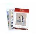 Cross stitch kit "Penguins" S1606