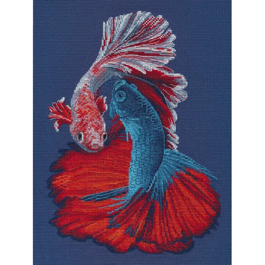 Cross stitch kit "Betta fish" S1607