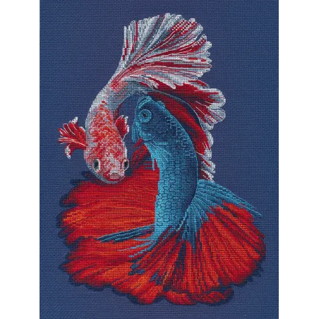 Cross stitch kit "Betta fish" S1607