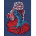 Cross stitch kit "Betta fish" S1607