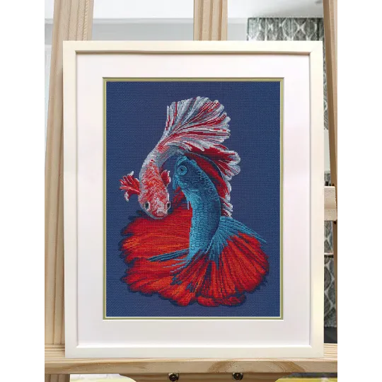 Cross stitch kit "Betta fish" S1607