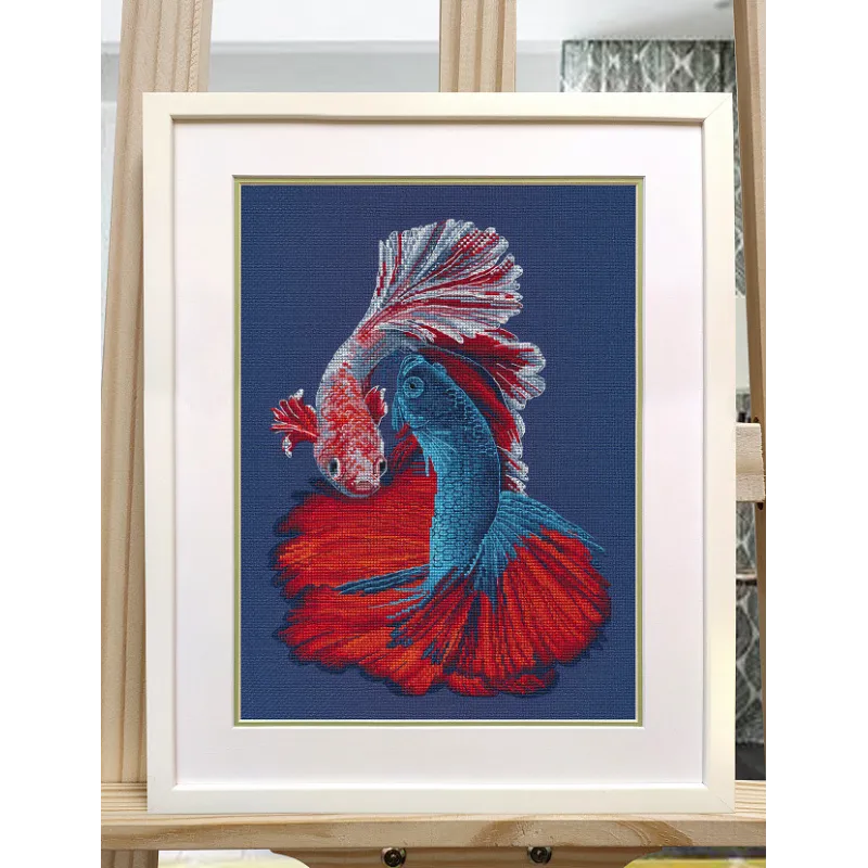 Cross stitch kit "Betta fish" S1607