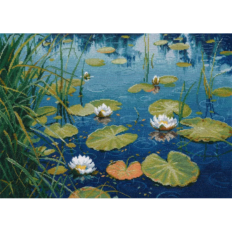 Cross stitch kit "Clean Ponds" S1610