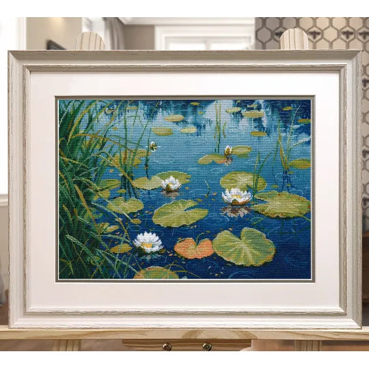 Cross stitch kit "Clean Ponds" S1610