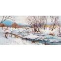 Cross stitch kit "River bank" S1612