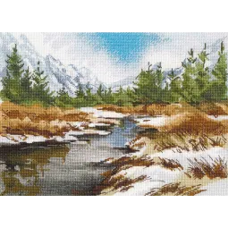 Cross stitch kit "Spring came" S1614