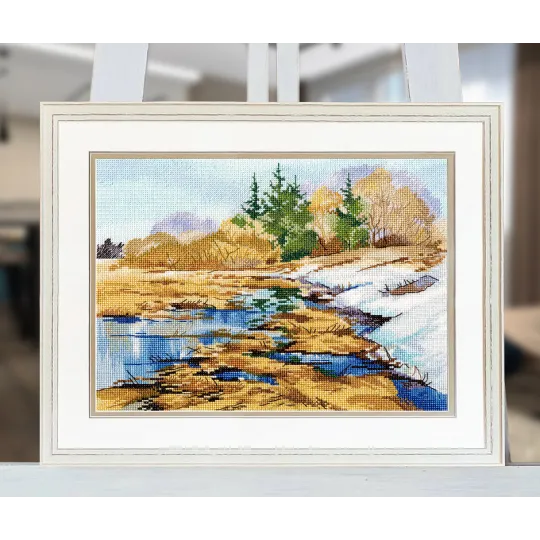 Cross stitch kit "Streams" S1615