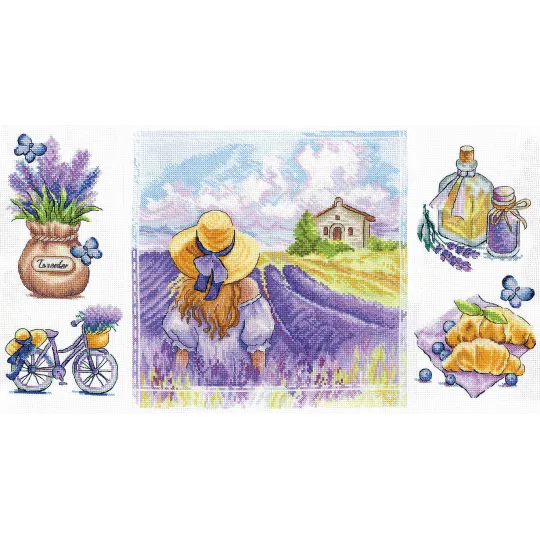 Cross stitch kit "Provence charm" SANO-31