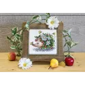 Cross stitch kit "Spring hedgehog" SM-660