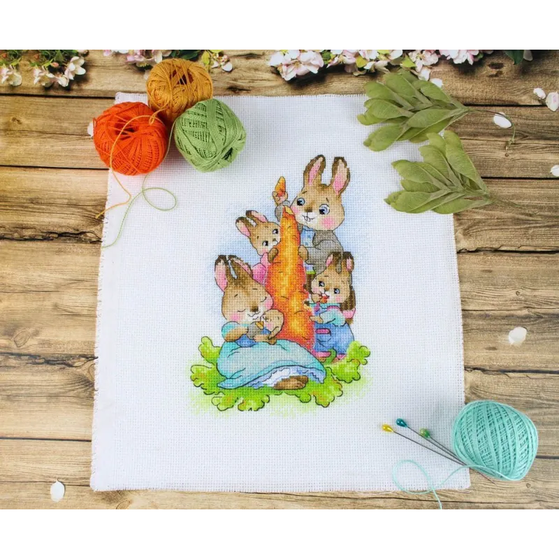 Cross stitch kit "On a picnic" SM-766