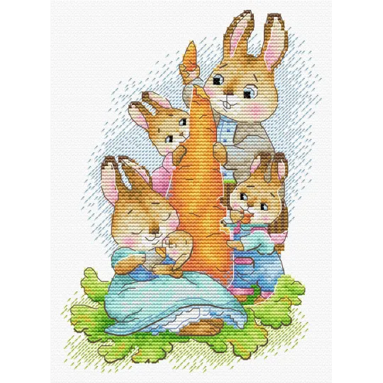 Cross stitch kit "On a picnic" SM-766