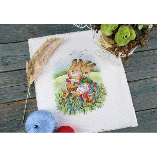 Cross stitch kit "With the wind" SM-767