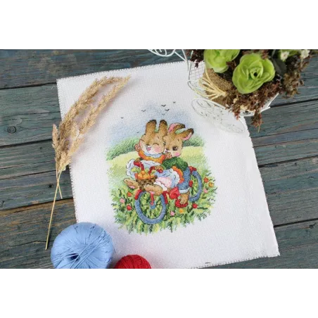 Cross stitch kit "With the wind" SM-767