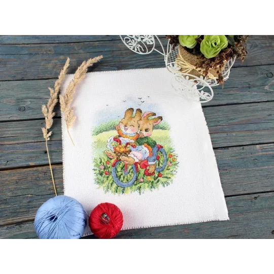 Cross stitch kit "With the wind" SM-767