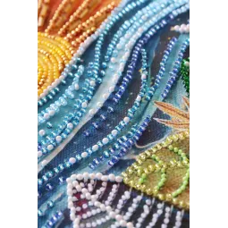 Основной набор для вышивания бисером - Между днем и ночью (Декоративные сцены) 40x16 см AAB-918