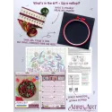 Cross-stitch kits - Flower dance AAHM-079