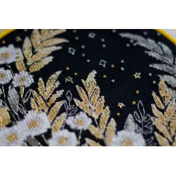 Kreuzstich-Sets mit Stickrahmen Shine from the starlight 17x17 AAHM-080