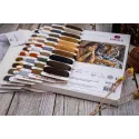 Kreuzstich-Set Die Indianerprinzessin und Der Königstiger 63,5 x 38 cm SBU5060