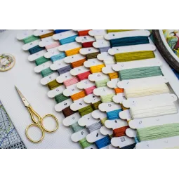 Kreuzstich-Set Das Lied der Vögel 43x22 cm SBU5062