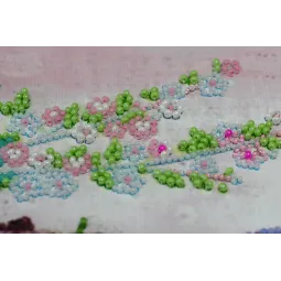 Hauptperlenstickerei-Set Love coo 27x35 cm AAB-857