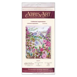 Hauptperlenstickerei-Set Love coo 27x35 cm AAB-857