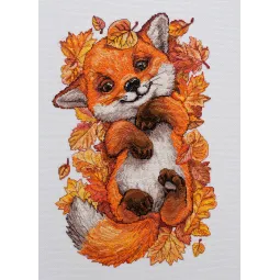 Kit de point de croix Premier automne 24x36 cm AAH-112