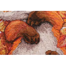 Kit de point de croix Premier automne 24x36 cm AAH-112