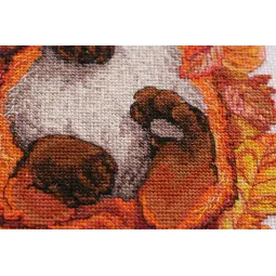 Kit de point de croix Premier automne 24x36 cm AAH-112