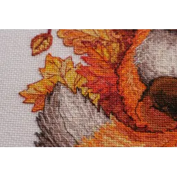 Kreuzstich-Set Erster Herbst 24x36 cm AAH-112