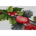 Cross-stitch kits - Christmas wreath AAH-154