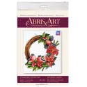 Cross-stitch kits - Christmas wreath AAH-154