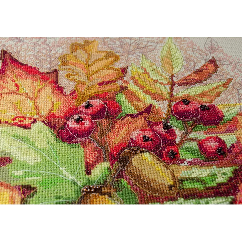 Cross-stitch kits - Autumn moment AAH-185