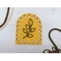 Organizer. Boho yellow KF017/111Y