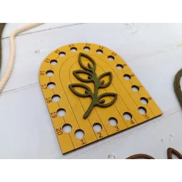 Organisateur. Boho jaune KF017/111Y