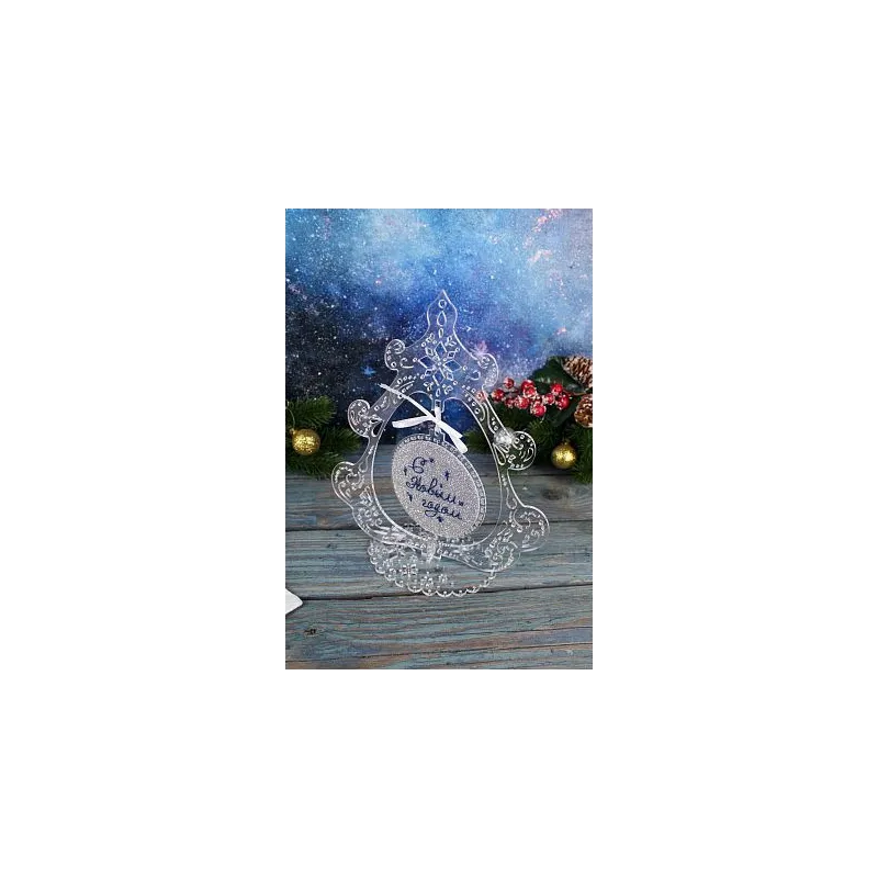 Cross stitch kit "Ice Christmas tree" SST-003