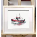 Cross stitch kit "Boat-1" S1620